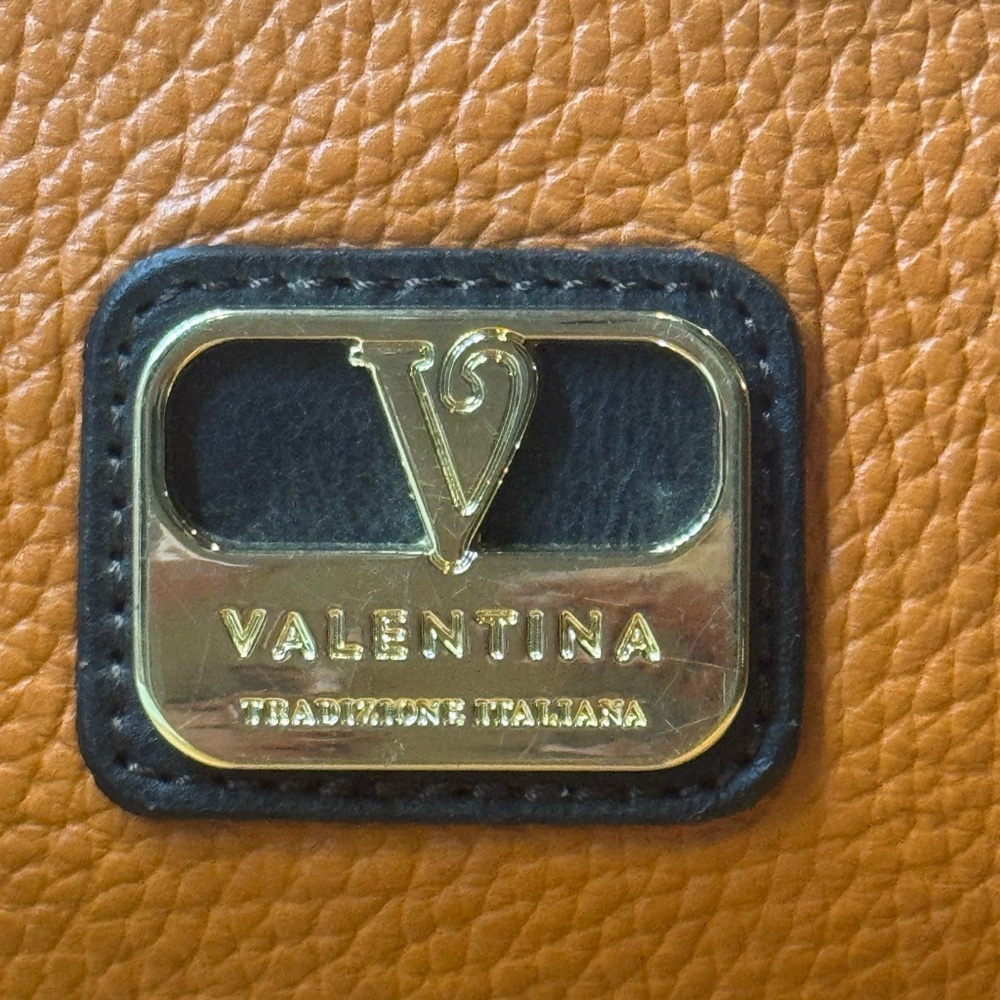 Valentina Tangerine made in Italy Bag - Picture 3 of 14